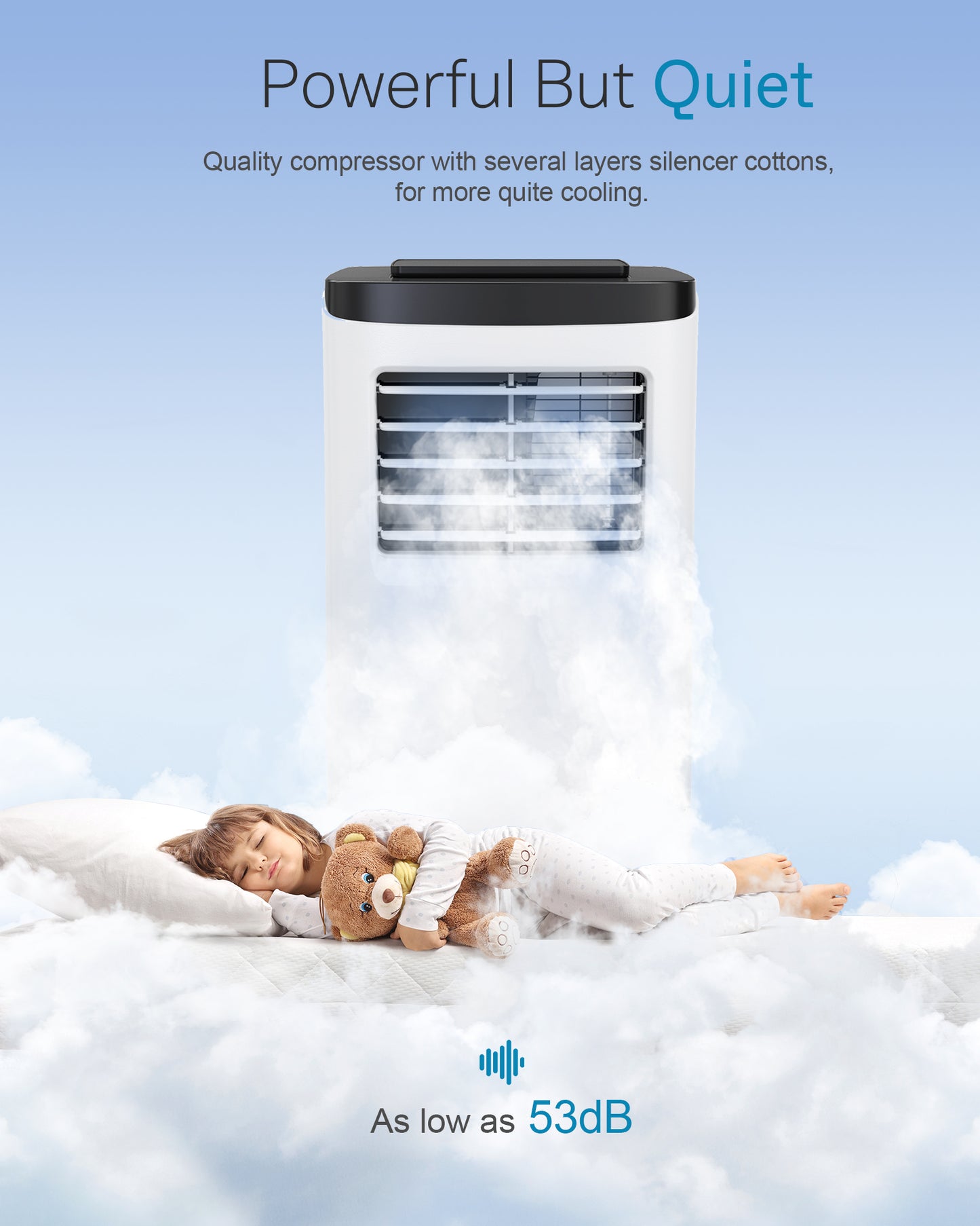 7000BTU Portable Air Conditioner - Portable AC Unit