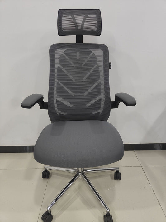 NEW Feeling Ergonomic office chair with high back and headrest