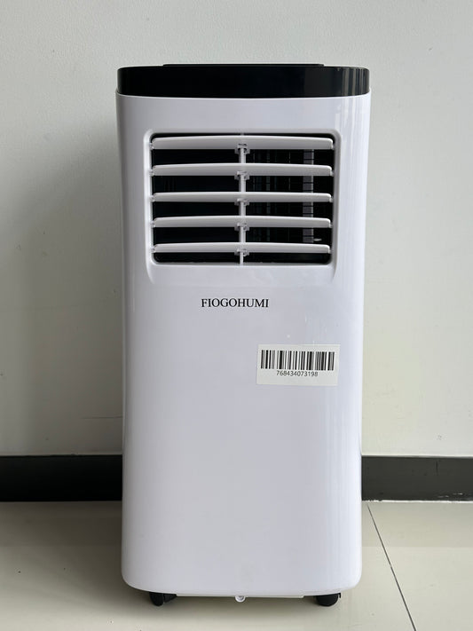 FIOGOHUMI 8,000 BTU Portable Air Conditioner,  Works as Dehumidifier & Fan, Remote Control