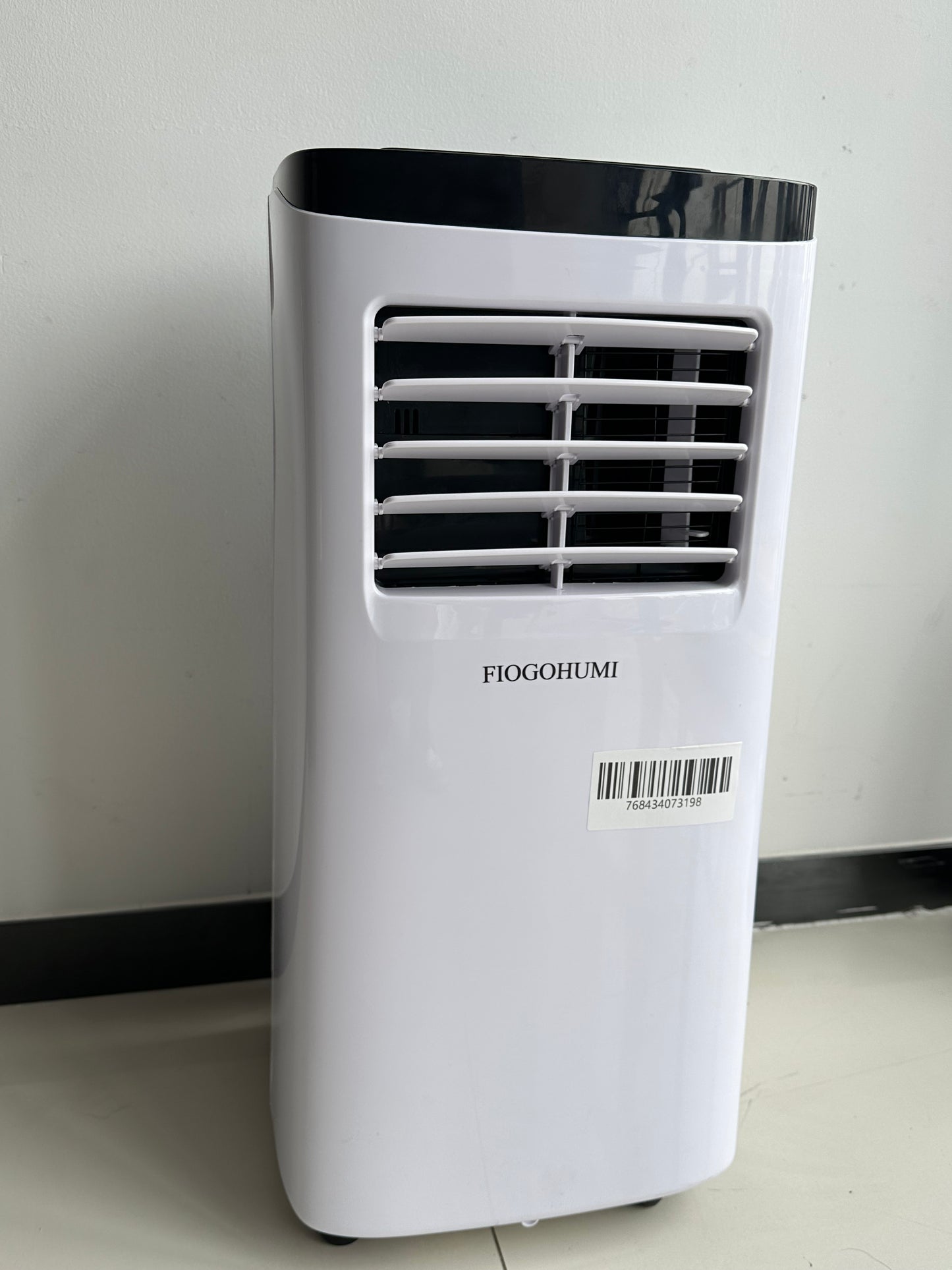 FIOGOHUMI 8,000 BTU Portable Air Conditioner,  Works as Dehumidifier & Fan, Remote Control